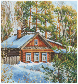 Зимнее утро (27*29 см)
