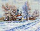 Сельский храм (22*27 см)